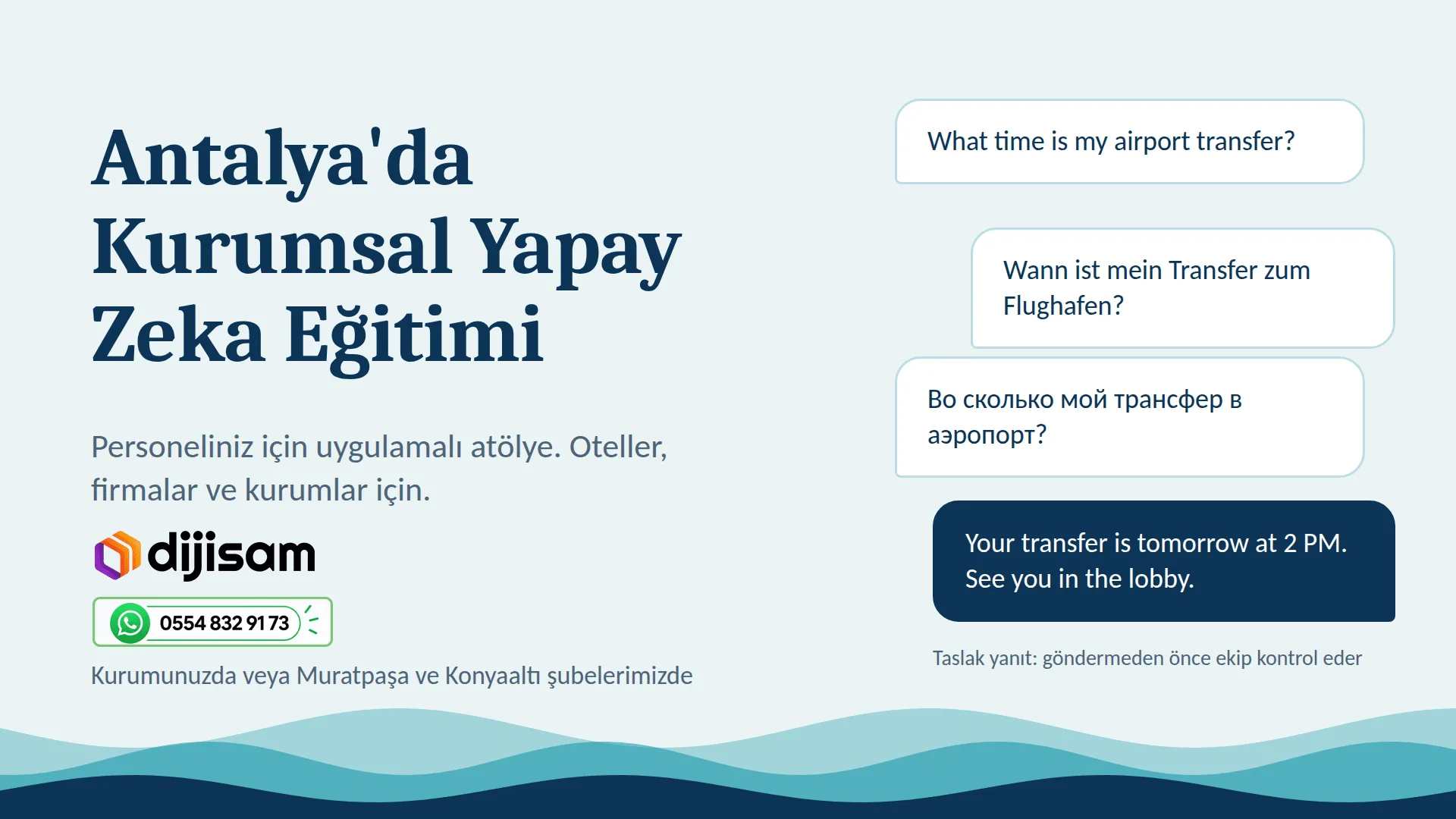 Antalya'da Kurumsal Yapay Zeka Eğitimi