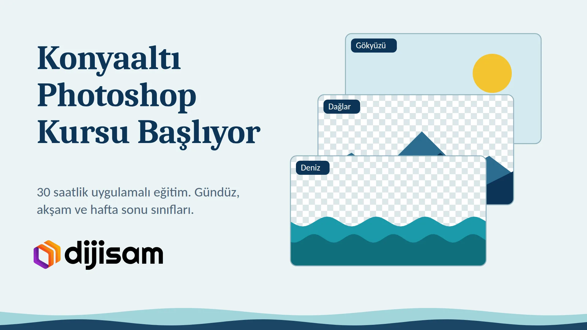 Konyaaltı Photoshop Kursu Başlıyor